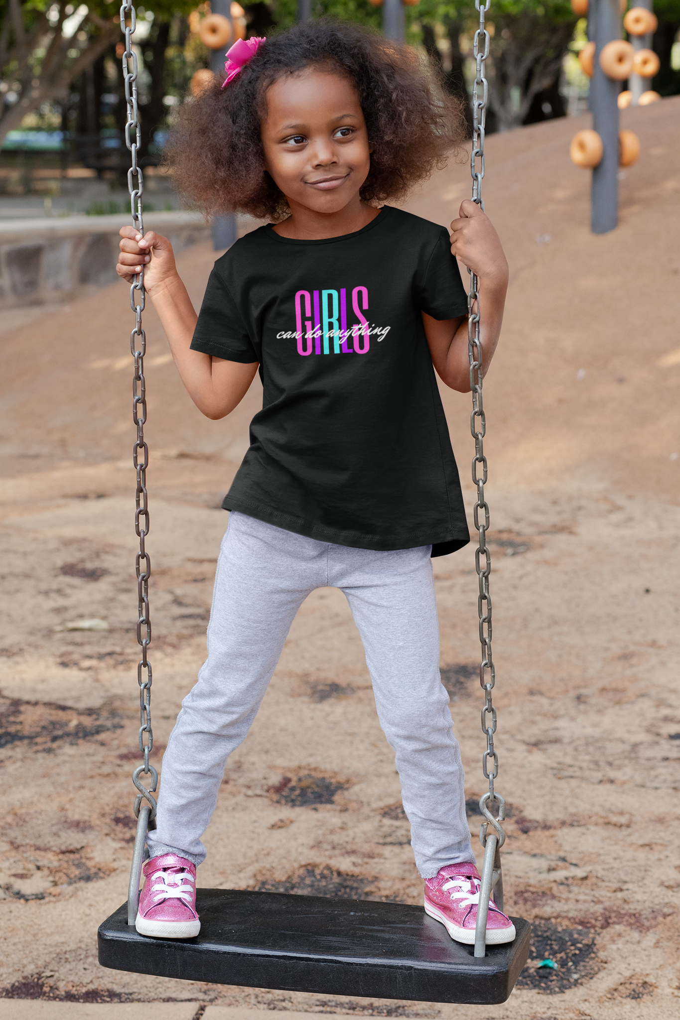 Girls Can Do Anything Kid Tee